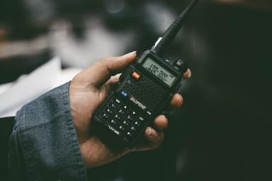 Baofeng UV-5R handheld ham radio